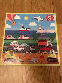 Vilac | Puzzle dla Dzieci Pojazdy 56 elementow
