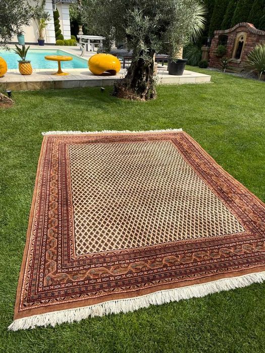 Dywan Wełniany Kaszmirowy r. tkany perski Indo Mir 260x200 sklep14 tys