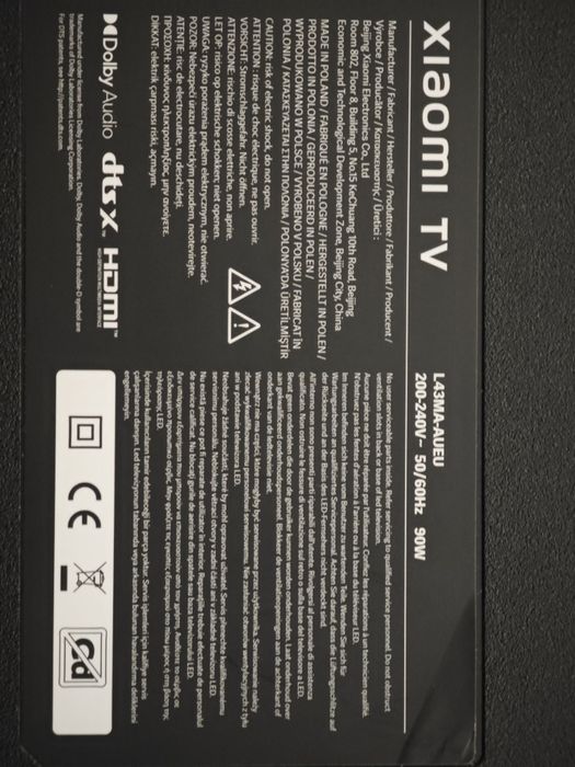 Peças TV Xiaomi

LED's e placas.

Entrega em mãos em lagos,