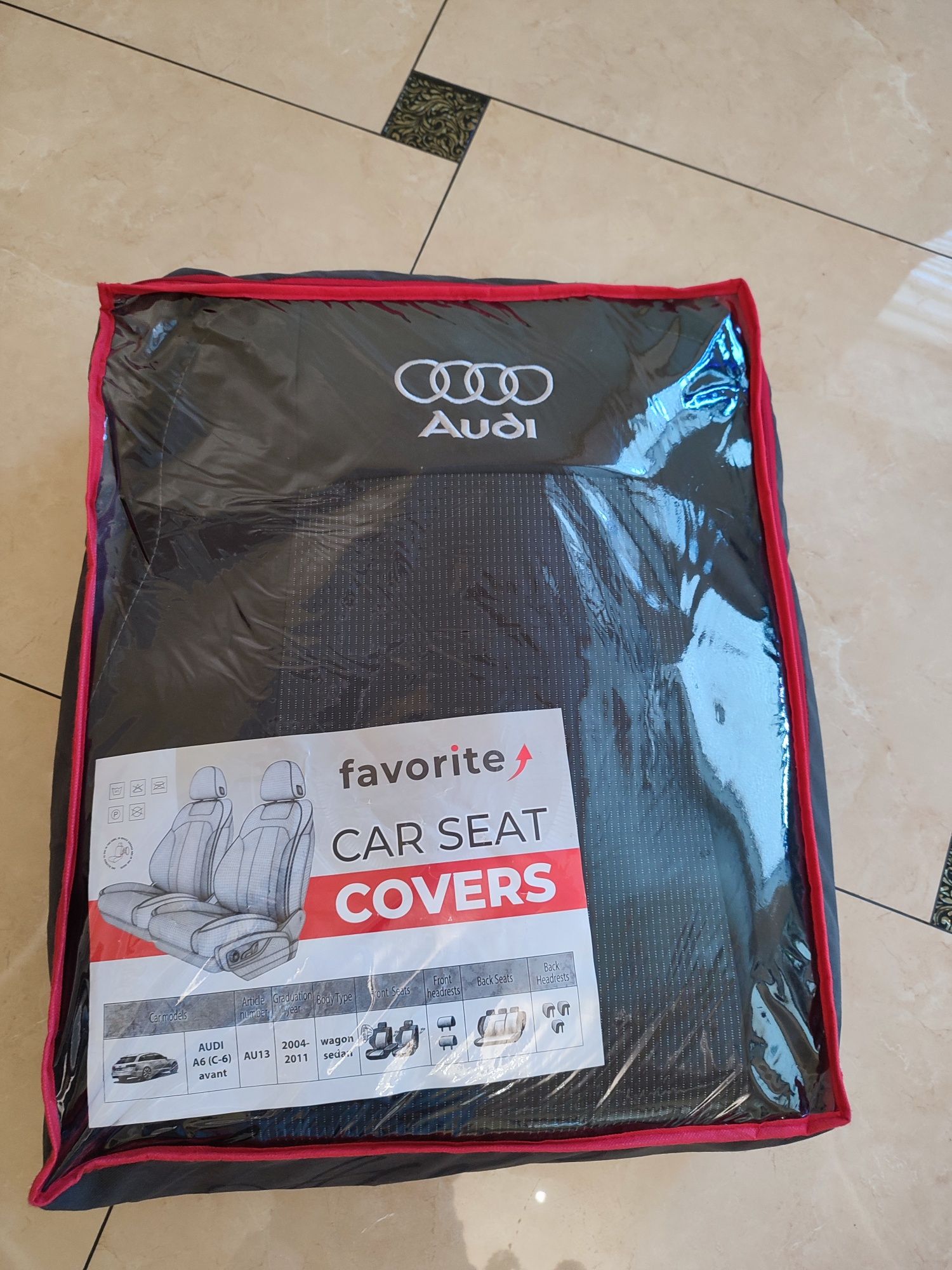 Чохли оригінальні на AUDI A6 C6