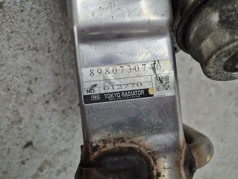 Chłodniczka chłodnica spalin EGR Opel Astra J 1.7 cdti 110KM