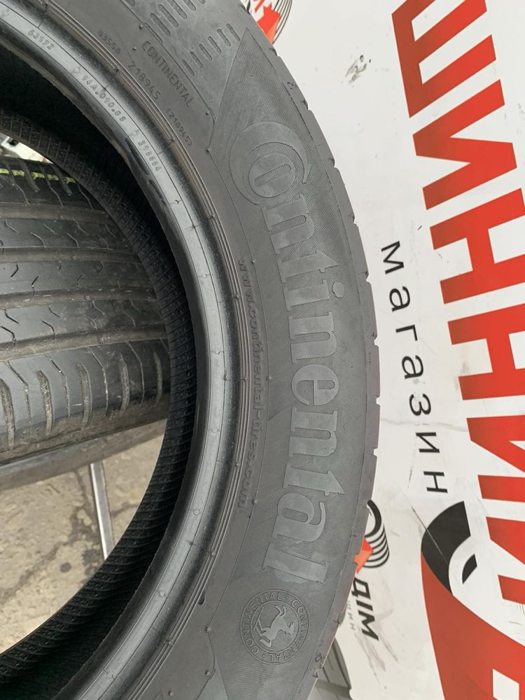 Шини 225/50 R17 пара Continenal 2021p літо 5,8мм