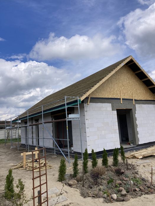 Usługi budowlane, elewacje, minikoparka, ogrodzenia, mury, dachy, papa