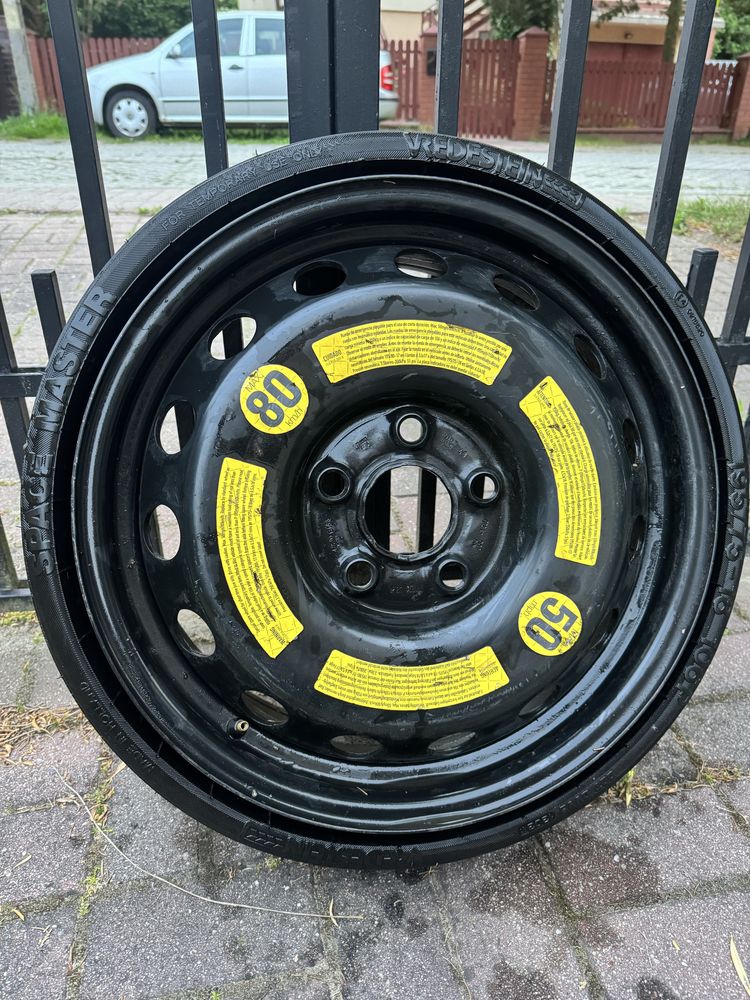 Koło Dojazdowe Zapasowe Vredestein Space Master 195/75/18 5x120