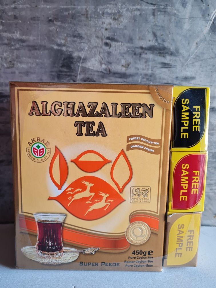 Акція Чай чорний крупнолистовий Akbar Do Ghazal дві газелі акбар 450 г