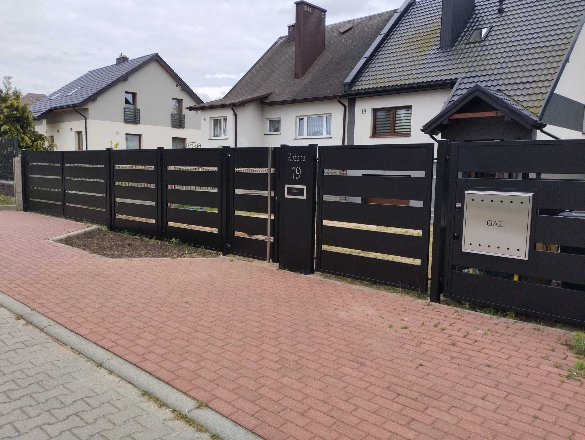 Przęsła ogrodzenie bramy furtka panelowe 3D palisadowe płot PRODUCENT