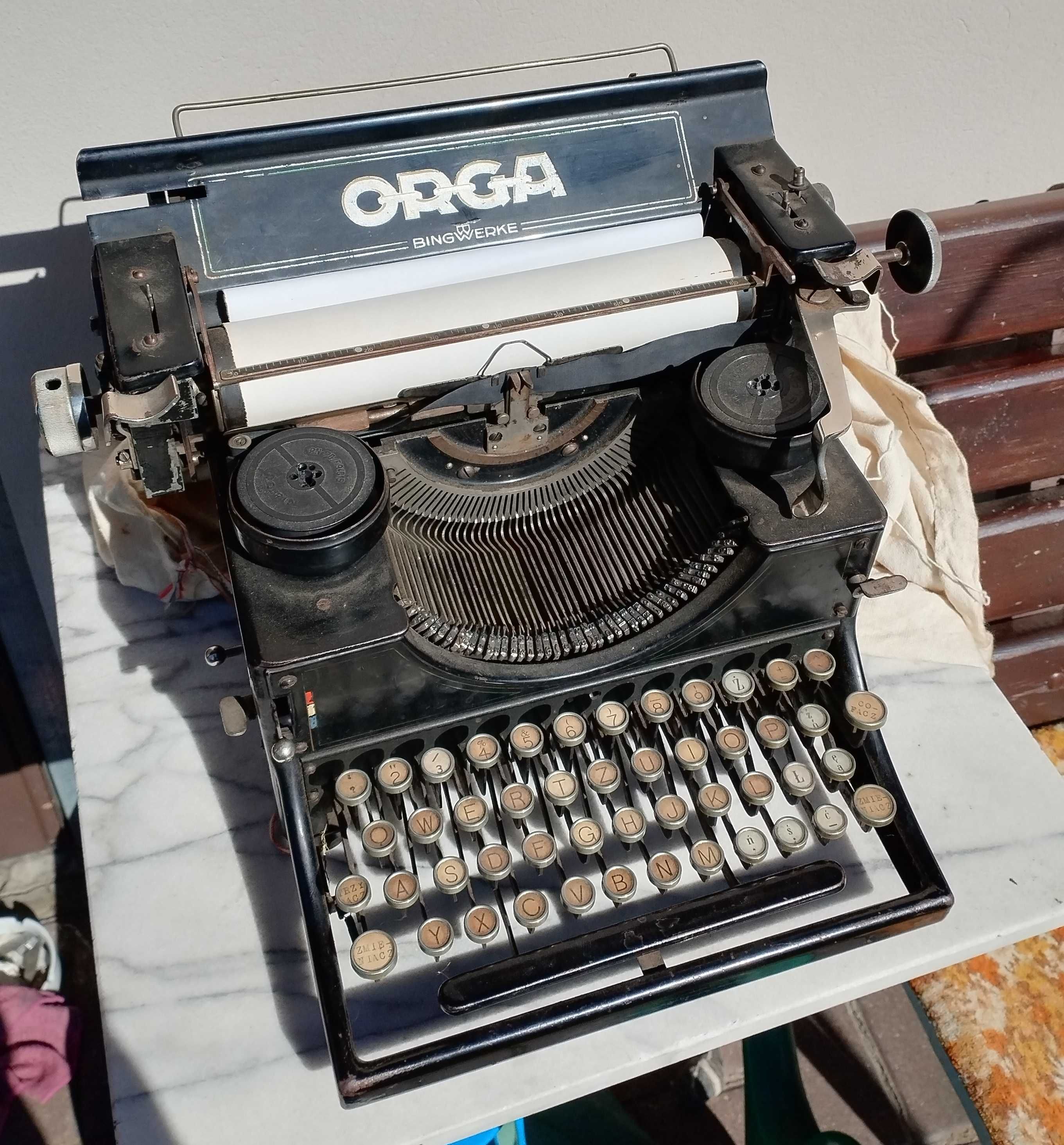 Orga Bing Werke maszyna do pisania