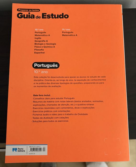 Livro de resumo de português 10°ano
