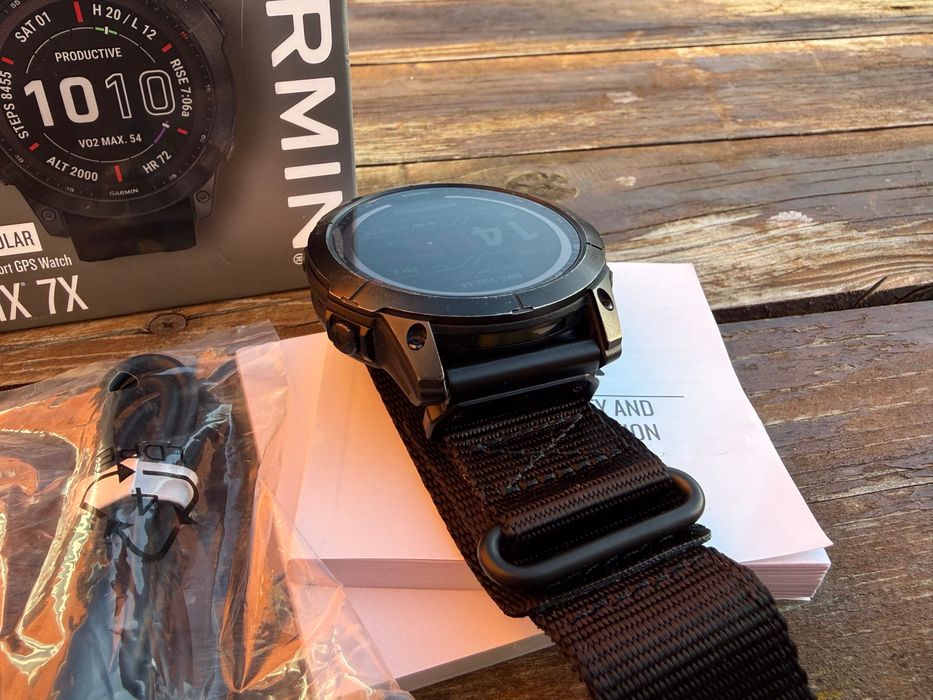 Garmin Fenix 7X Sapphire Solar DLC Titanium