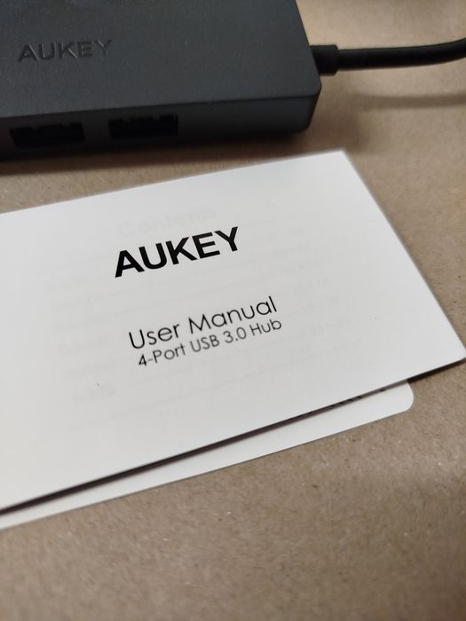 Hub usb-A 3.0 4w1 Aukey (X2*)