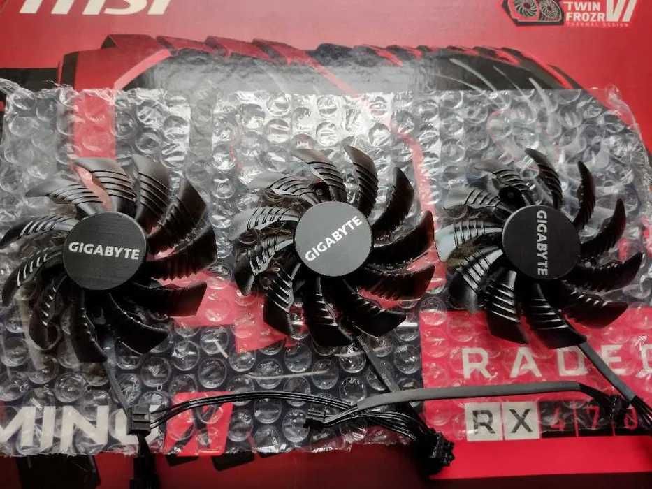 Wentylator Gigabyte RX 570 580, 470 GTX 1660 ,1650, 1050, 1060, 1070