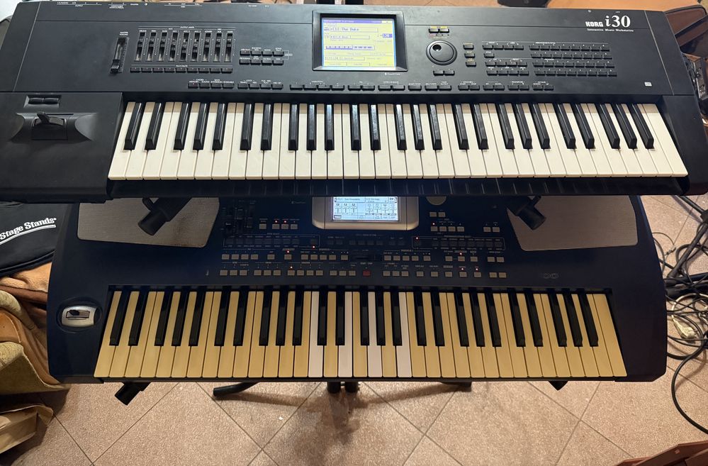Klawisze korg pa500 i i30 ( syntezator keyboard 61 klawiszy )