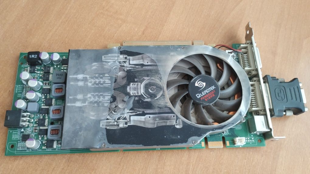 Відеокарта leadtek px9600gt