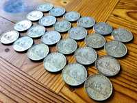 LOT monet 500 Lirów Statki Włochy Srebro - zestaw 24 sztuk Ag!