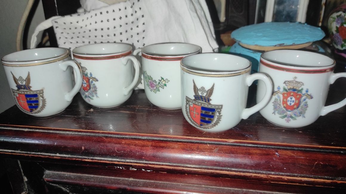 Chávenas de café