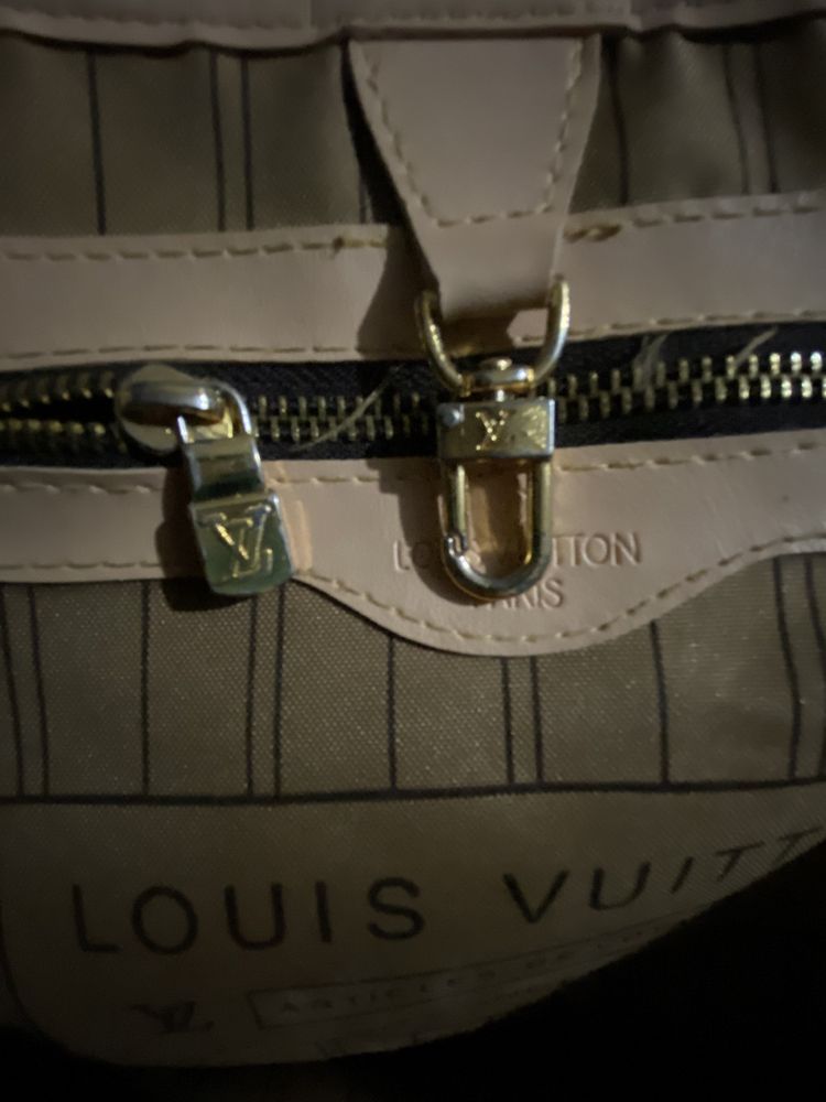 Torebka duża Louis Vuitton lekko uszkodzona