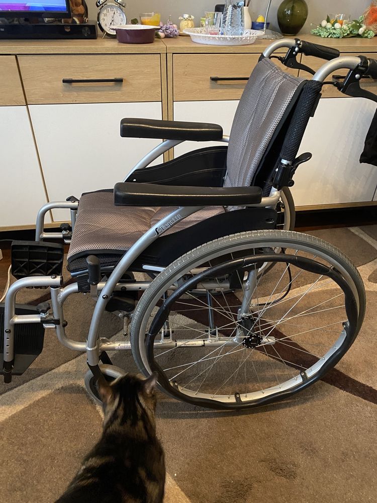 S-ERGO 115 wózek inwalidzki aluminiowy karma 115