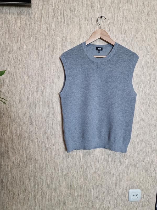 Стильний  в'язаний жилет, жилетка  Uniqlo, оригінал, унісекс