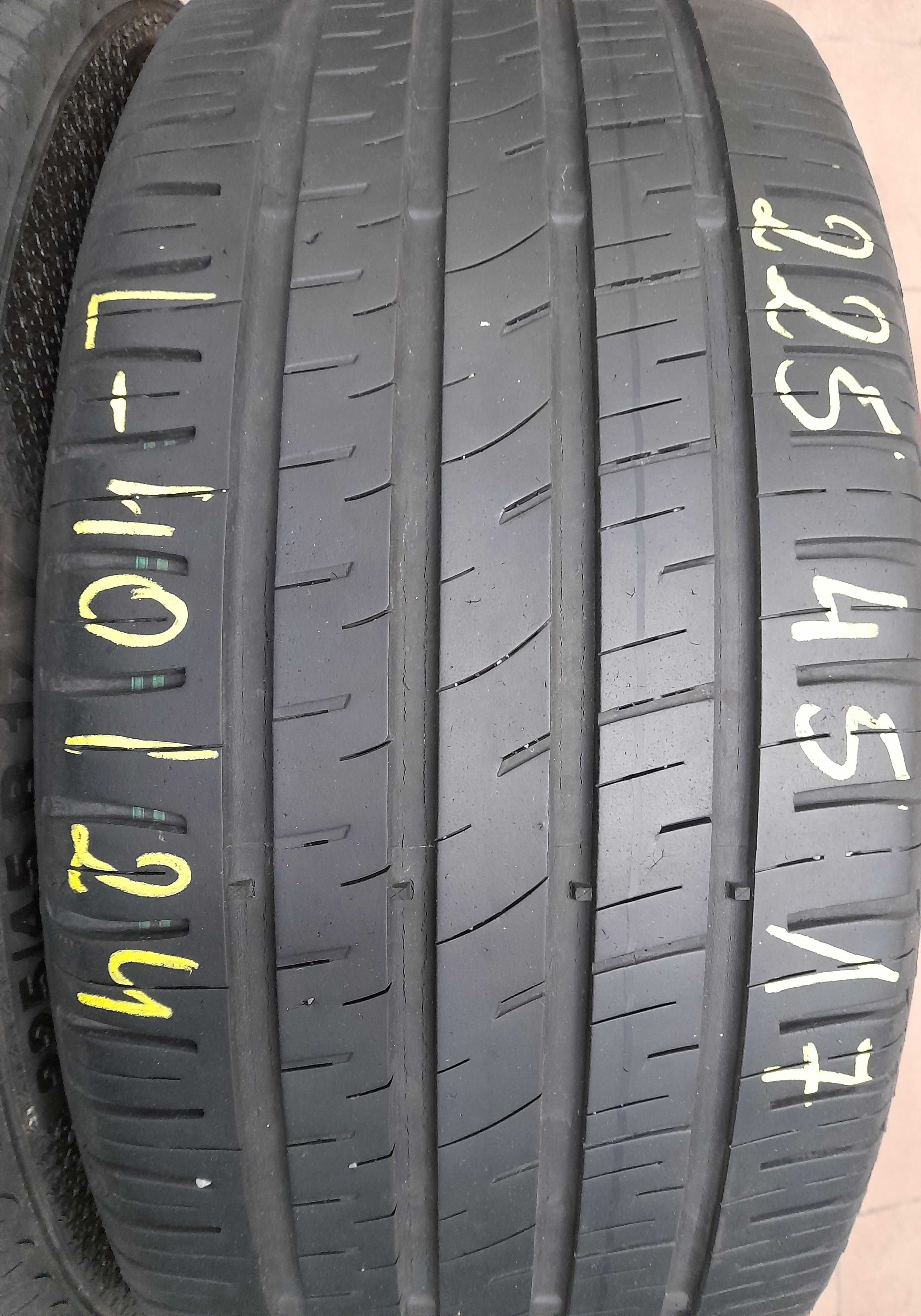 225/45r17 91Y (L40/24)007 2szt 5/7mm Bravuris 3 BARUM LETNIE