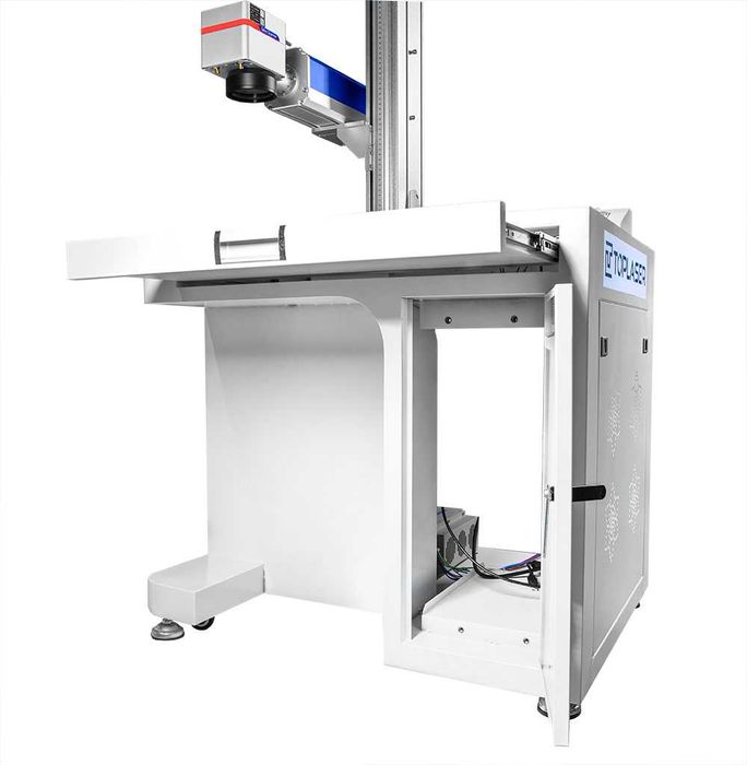 Znakowarka grawerka laserowa Fiber Laser stacjonarna 30W RAYCUS