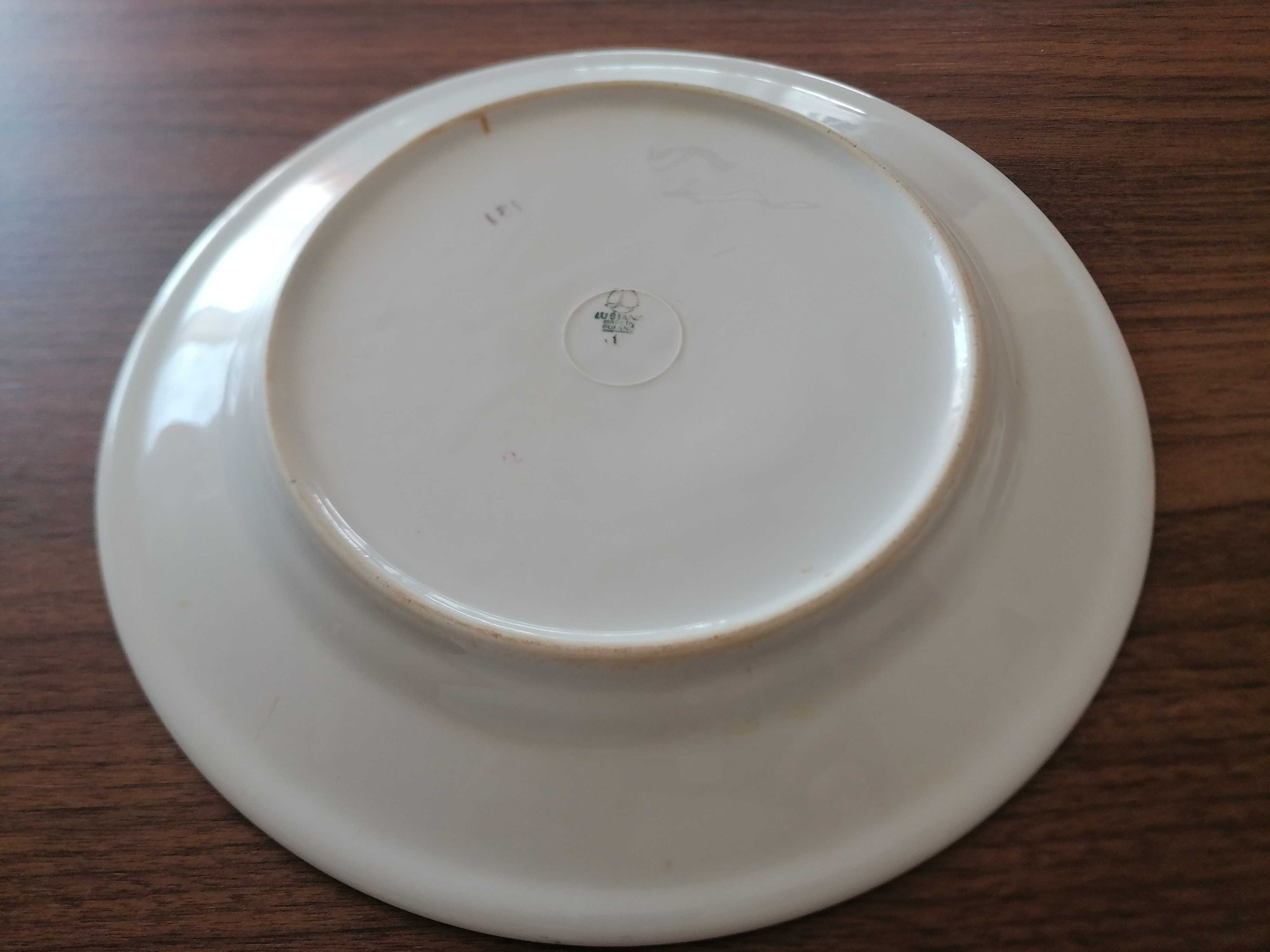 Talerz płytki obiadowy WSS Społem porcelana Lubiana