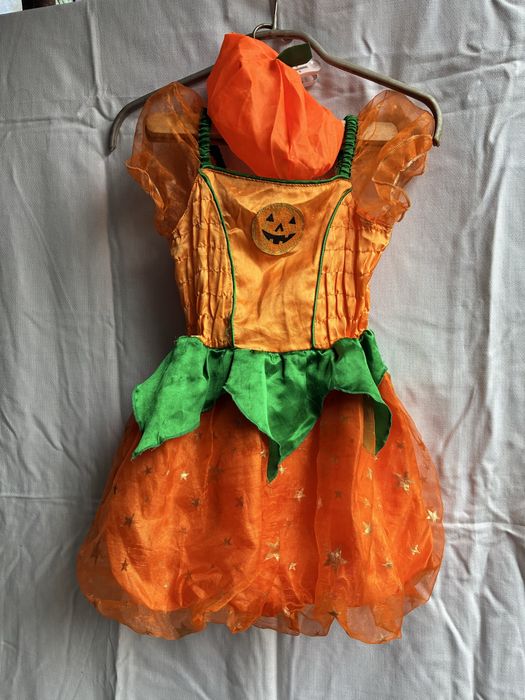 Костюм Гарбузова принцеса немовля на Гелоуін Хеловин тиква кабак