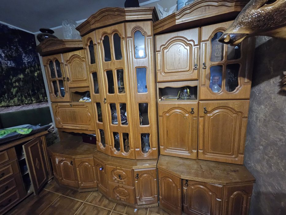 Meble solidne drewniane fronty