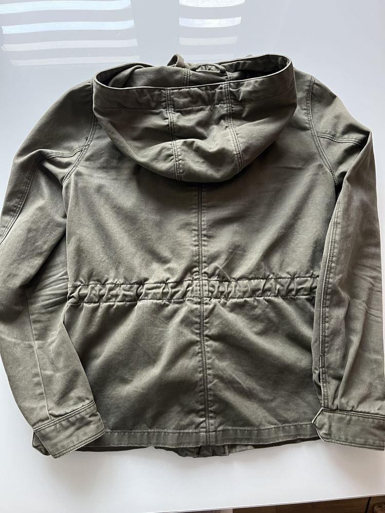 Kurtka parka khaki H&M rozmiar XS/ 36