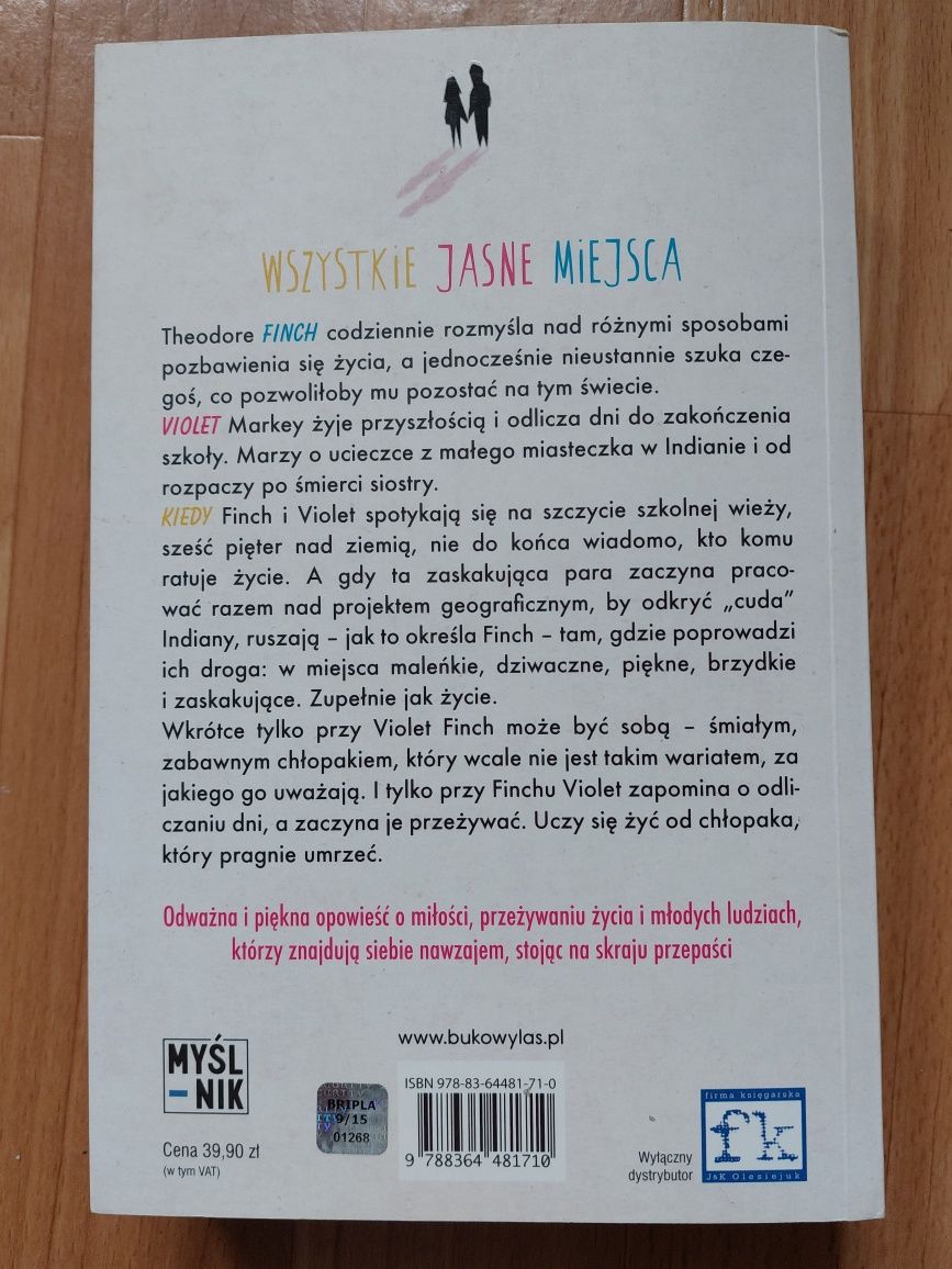 Wszystkie jasne miejsca - Jennifer Niven