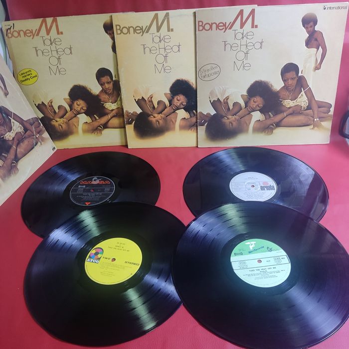 Boney M - Вінілові платівки.Альбоми,хіти.1976/77/78/79/80/81/84/86/93