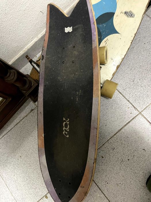 4 tábua skate profissional + rolamentos  bones