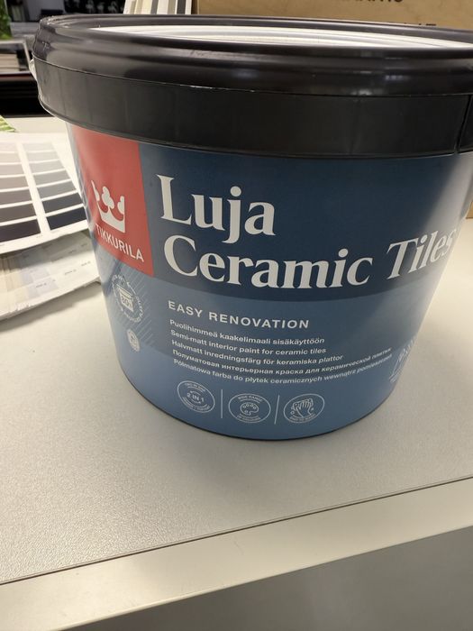Фарба для керамічної плитки Luja ceramic tiles Tikkurila