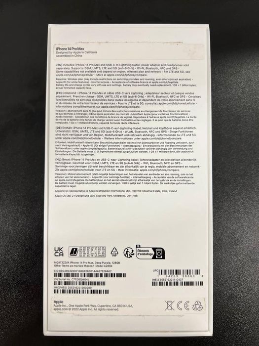 iPhone 14 pro max 128gb 89%
