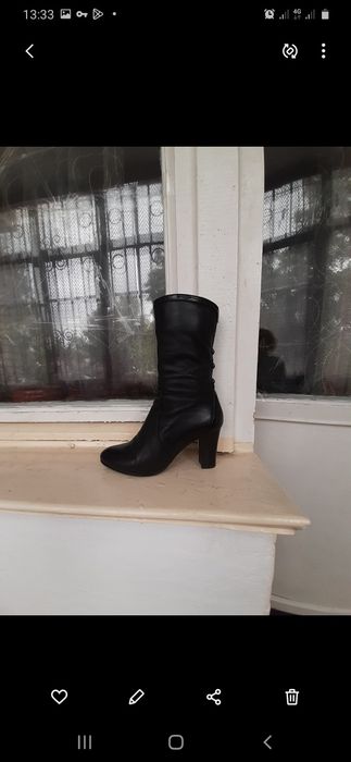 Чобітки шкіряні весняні