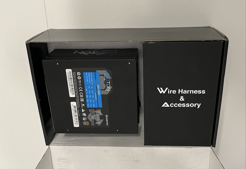 1000W,  Chieftec Proton BDF-1000C full modular 3xpci-e