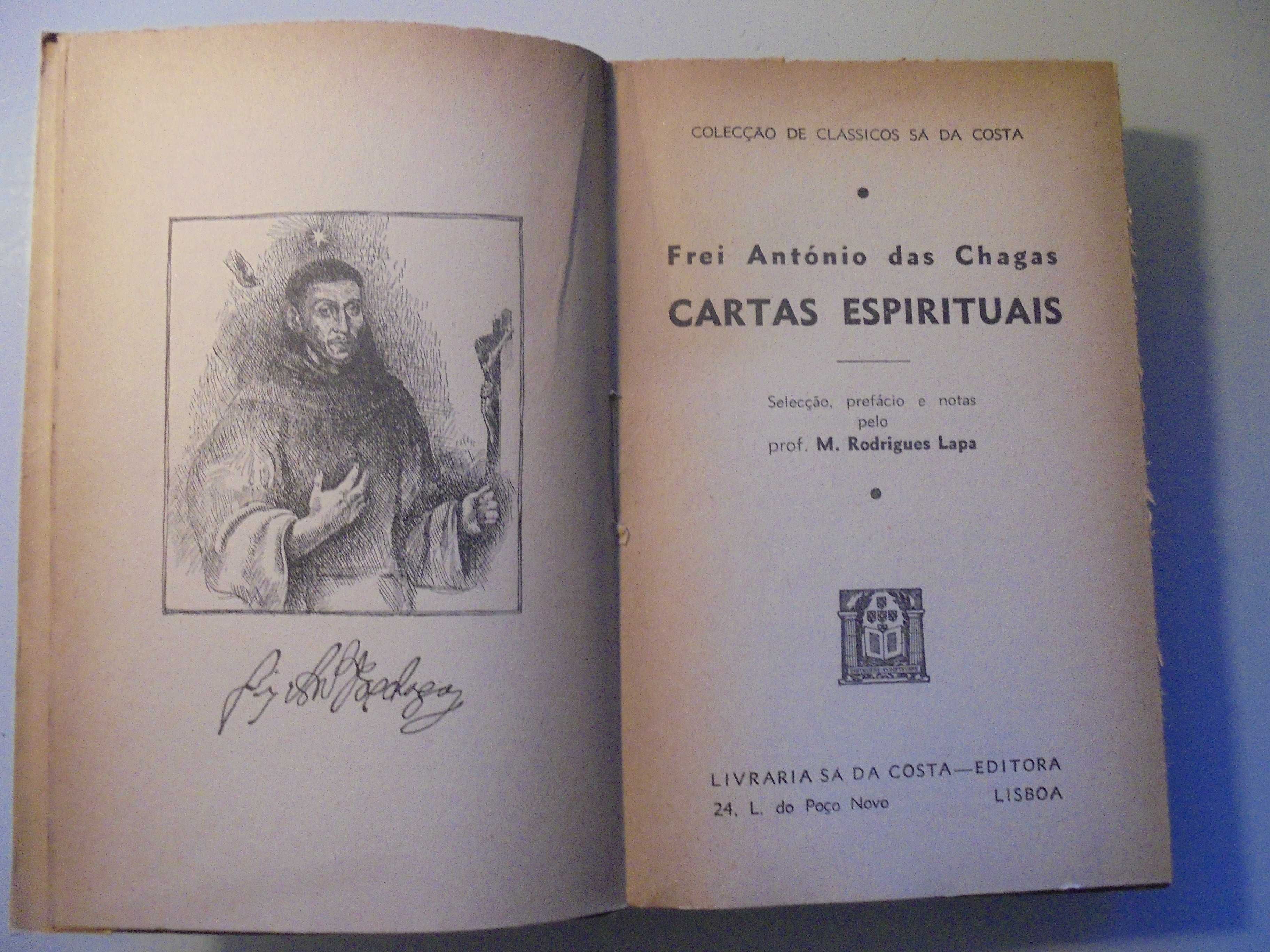 Lapa (Rodrigues,);Frei António das Chagas-Cartas Espirituais