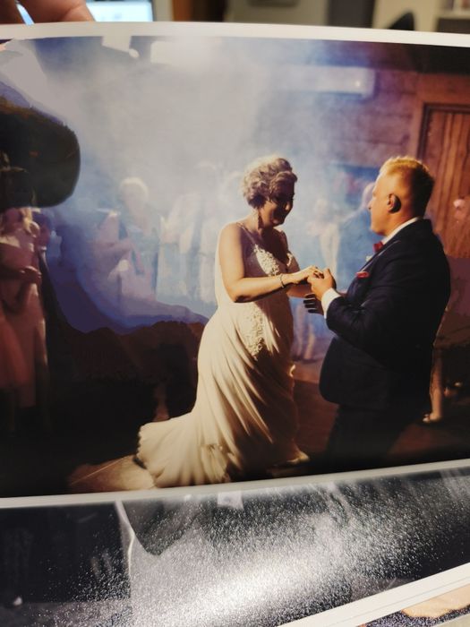 Suknia ślubna ciążowa