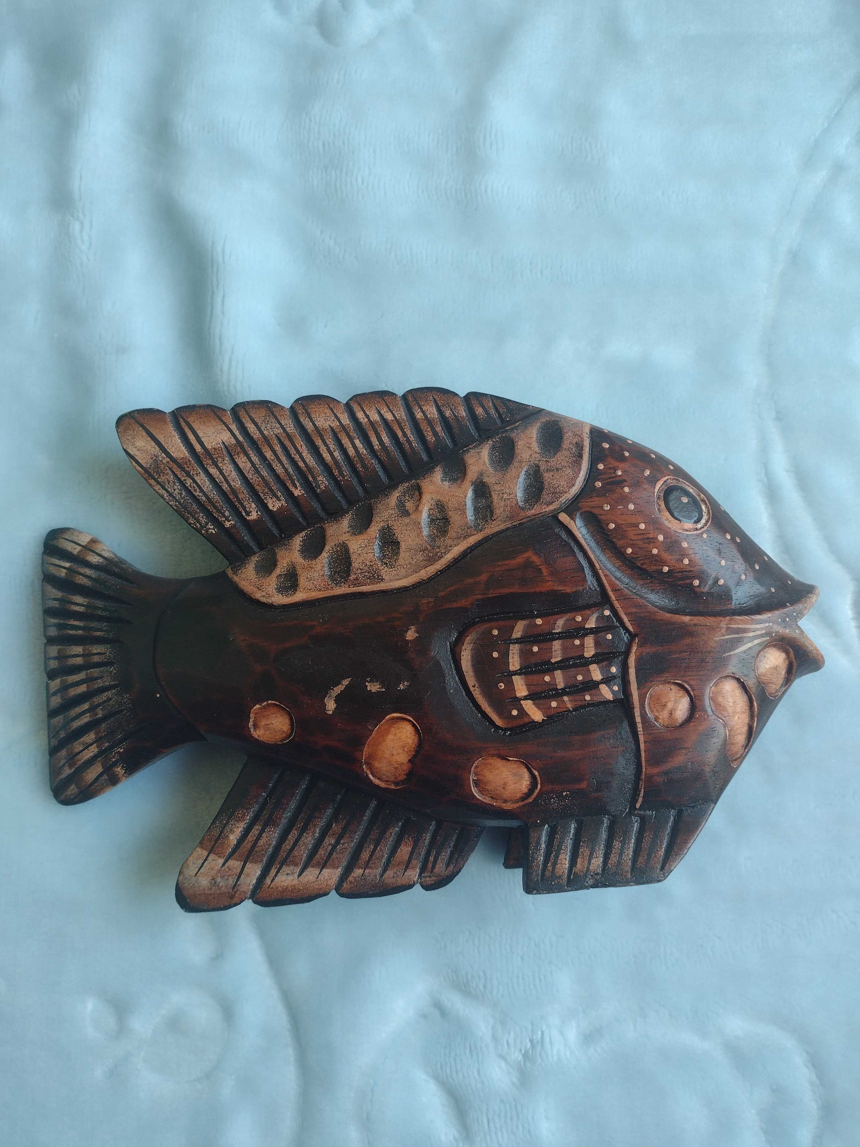 Rzeźba drewniana - ryba