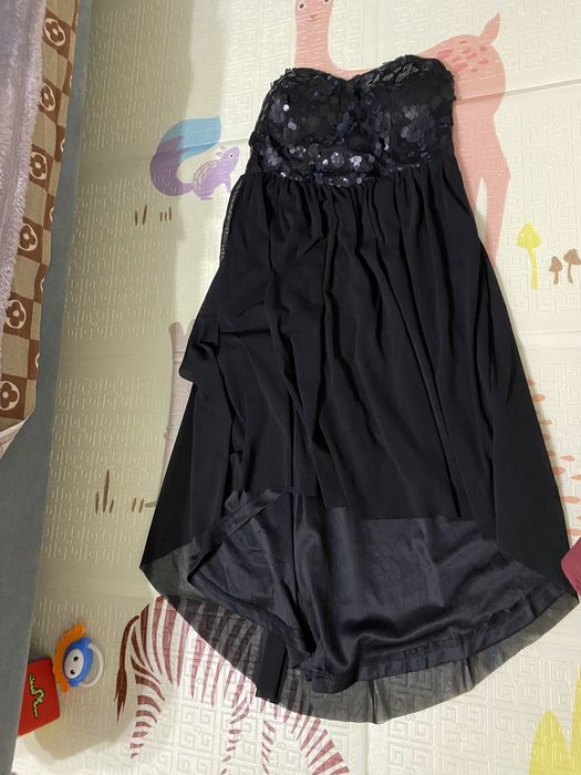 Чорна сукня, чорне плаття,сукня на випускний, вечернее платье