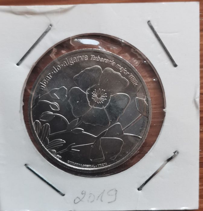Moeda comemorativa de 5€ de 2019 - alçar do Algarve