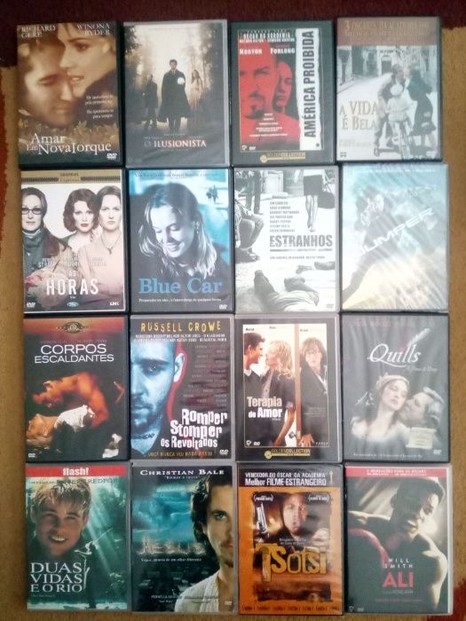 DVDs –Óscares, Cannes, Clássicos / etc…