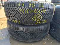 195/55R16 91H Opony Całoroczne Wielosezonowe MICHELIN CrossClimate + Legnica ALU-RAD 5mm 22r. 195/55