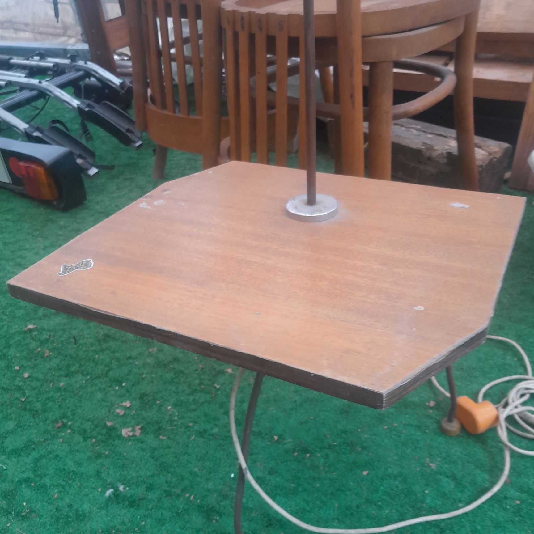 Lampa stojąca retro prl