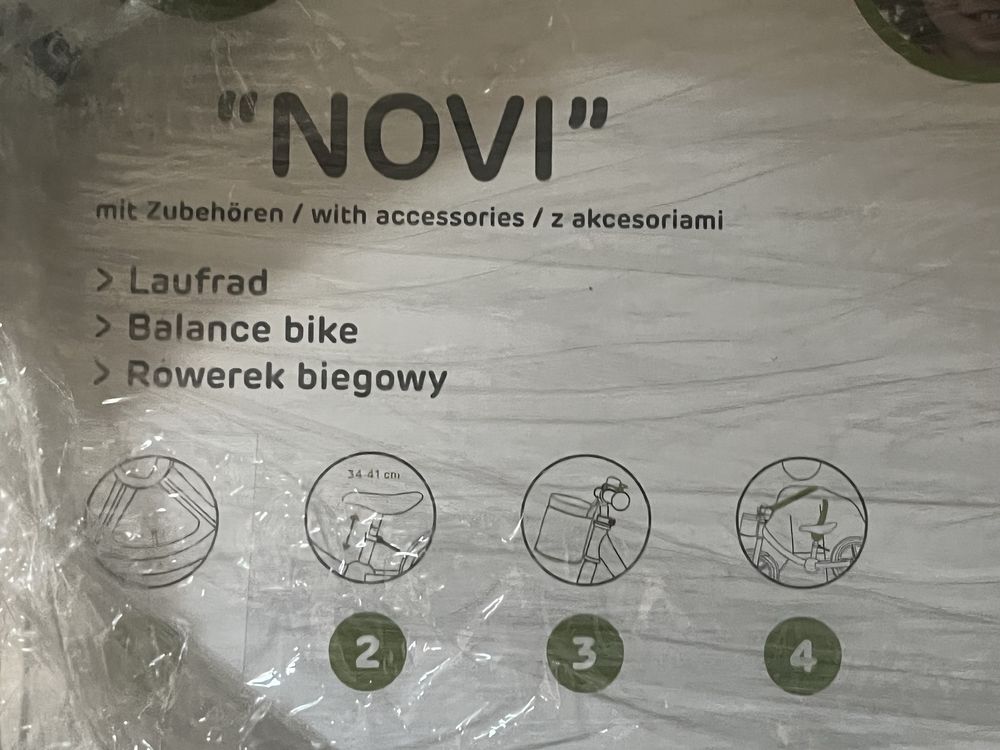 Rowerek biegowy NOVI Kinderkraft