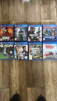 Gry ps4 gta, fifa, uncharted, mafia, red dead redemption 2