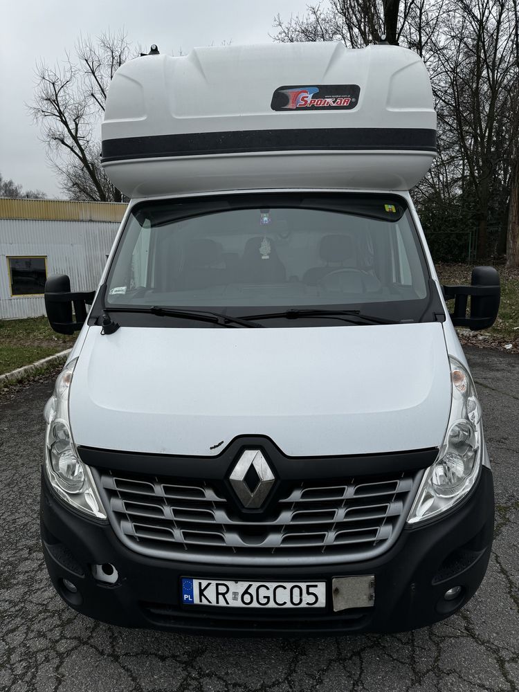 Renault Master - kontener z windą 8 palet