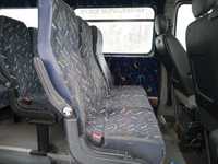 Fotele potrójne krzesła autobus Renault Master