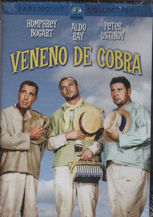 Dvd Veneno de Cobra - comédia - Humphrey Bogart/Peter Ustinov - selado
