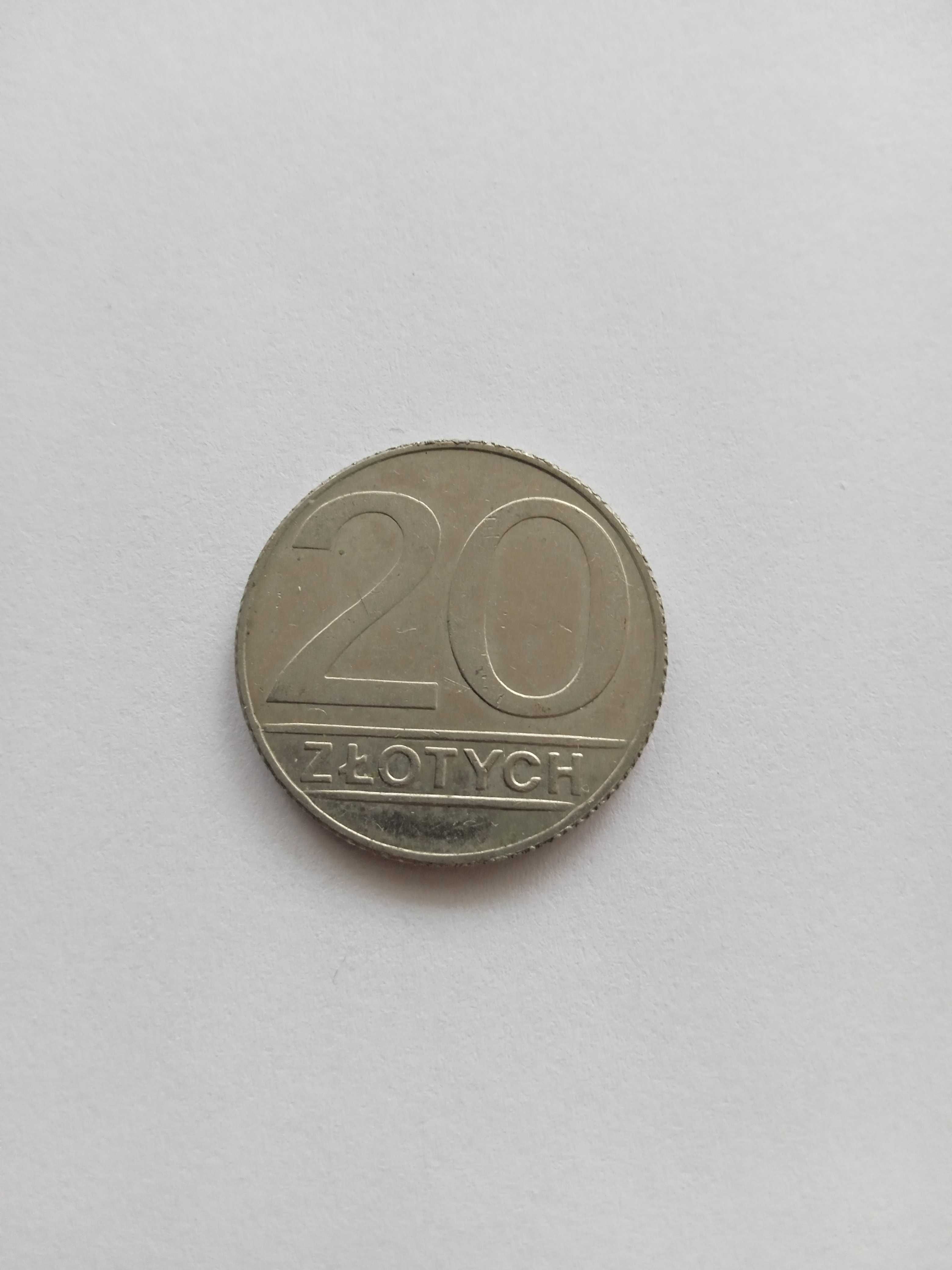 20zł 1990r. Polska Rzeczpospolita Ludowa