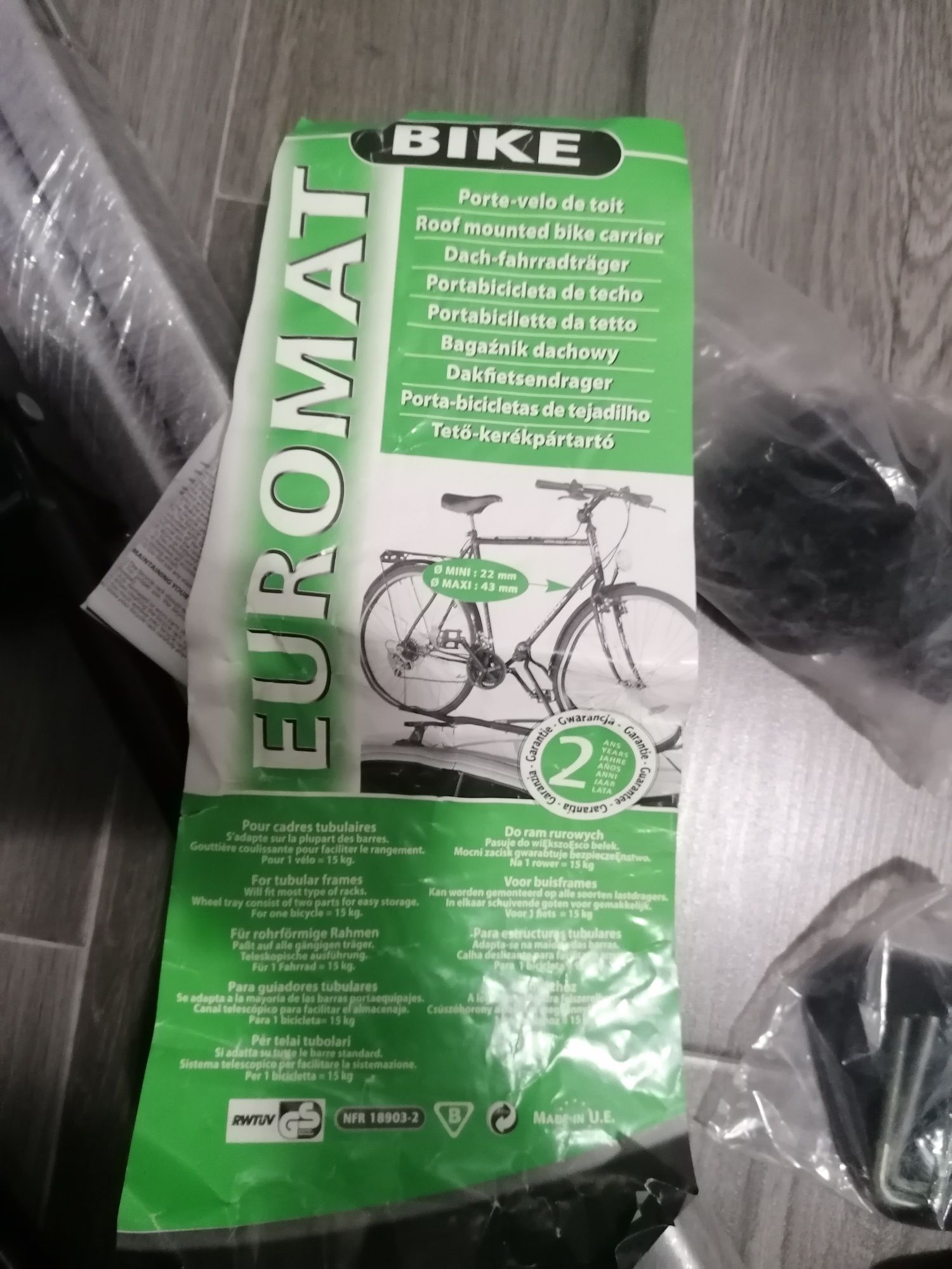 Porta bicicletas de tejadilho